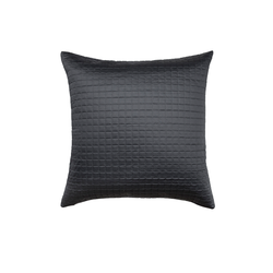 Charcoal Quilted Sham