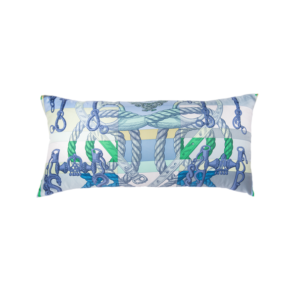 "Della Cavalleria" Hermès Silk Scarf Pillow - Tribute Goods