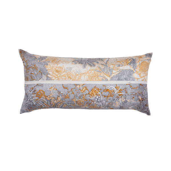 "Faubourg Tropical" Hermès Silk Scarf Pillow