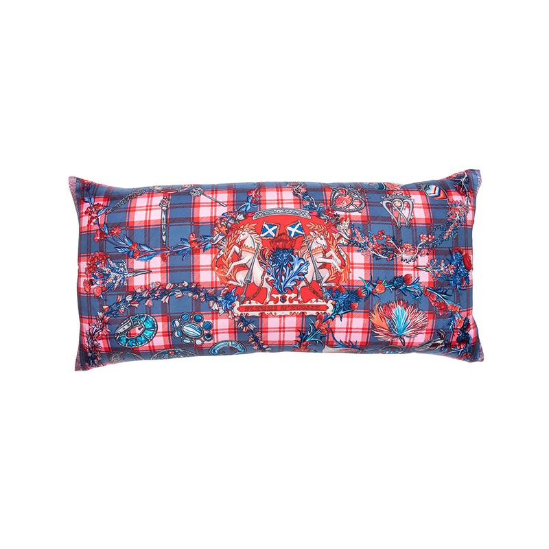 "Fleurs D'Ecosse" Hermès Silk Scarf Pillow
