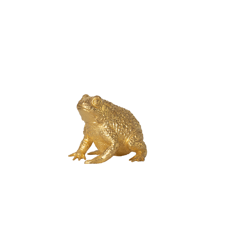 22 Karat Gold Leaf Frog