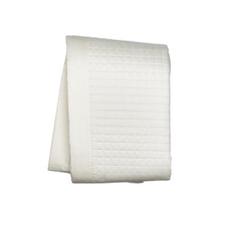 Ivory Square Coverlet- King