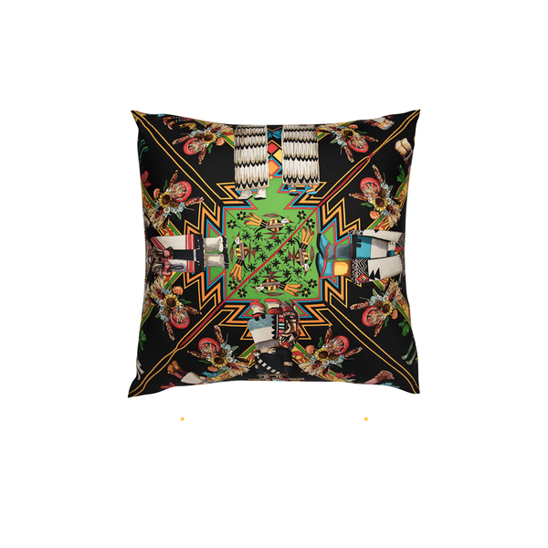 "Kachina" Hermès Silk Scarf Pillow - Tribute Goods