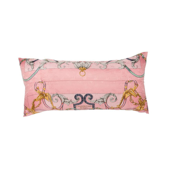 "L'Instruction du Roy" Hermès Silk Scarf Pillow - Tribute Goods