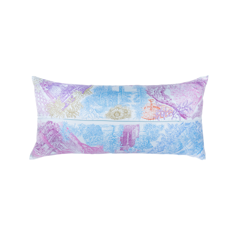 "Le Jardin de Leila" Hermès Silk Scarf Pillow - Tribute Goods