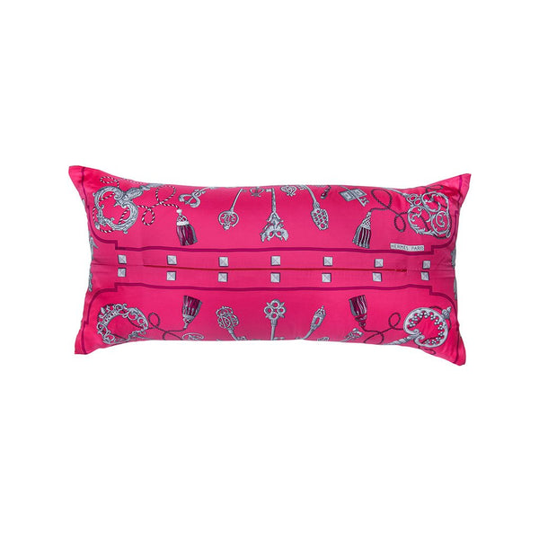 "Les Cles" Hermès Silk Scarf Pillow - Tribute Goods
