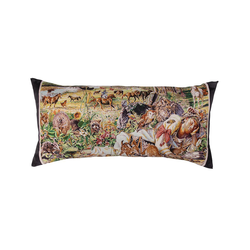 "Madison Avenue" Hermès Silk Scarf Pillow - Tribute Goods