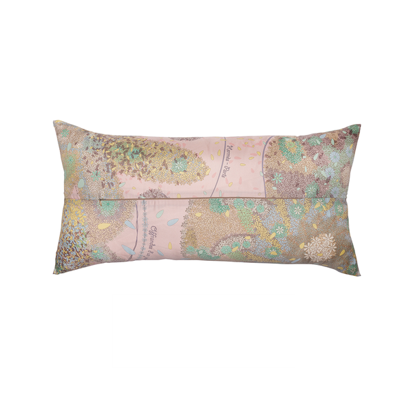 "Offrandes d'un Jour" Hermès Silk Scarf Pillow