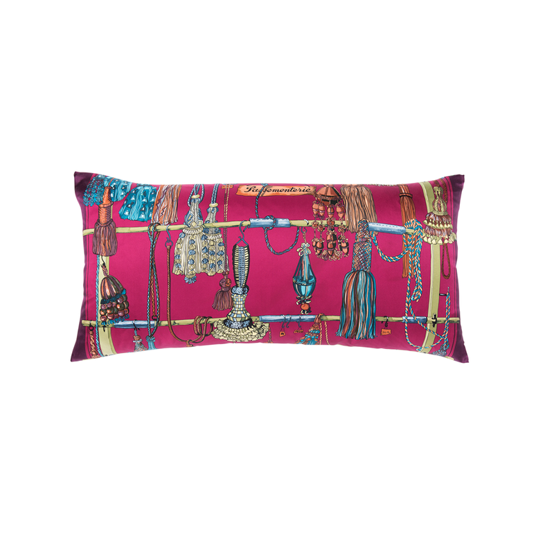 "Passementerie" Hermès Silk Scarf Pillow - Tribute Goods