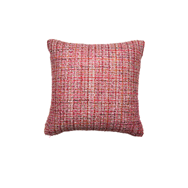 Pink Maraschino Babes Tweed Pillow