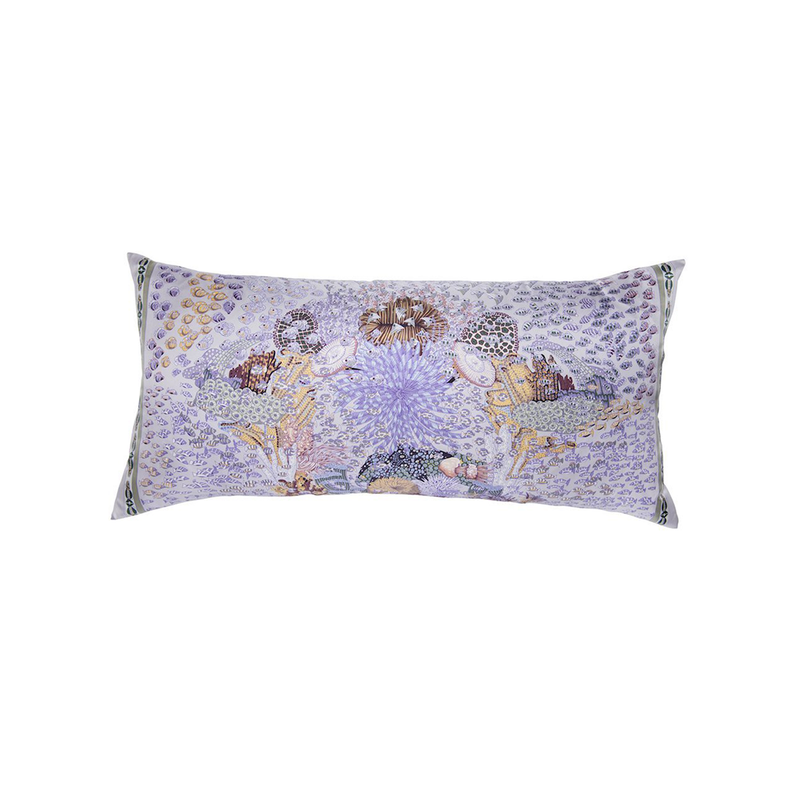 "Rencontre Oceane" Hermès Silk Scarf Pillow - Tribute Goods