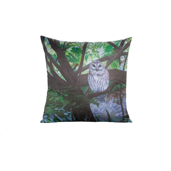 Silk Owl Pillow - Tribute Goods