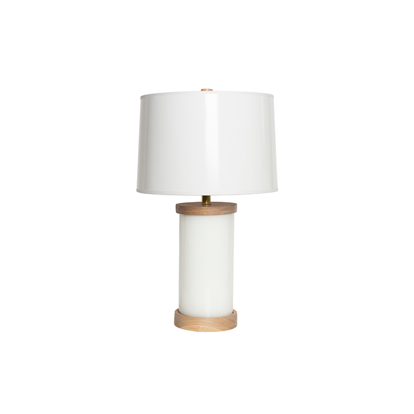 Single Sunflower Églomisé Lamp