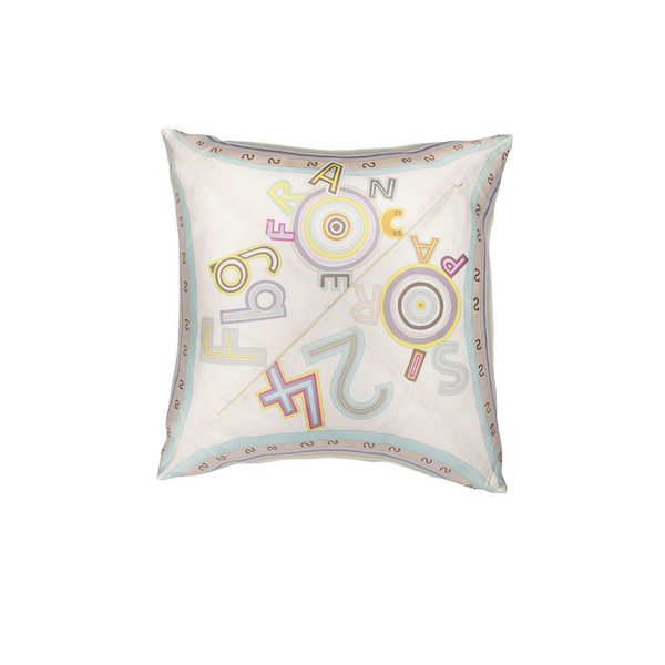 "Tohu Bohu" Hermès Silk Scarf Pillow - Tribute Goods
