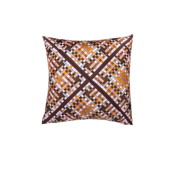 "Bolduc au Carre" Hermès Silk Scarf Pillow
