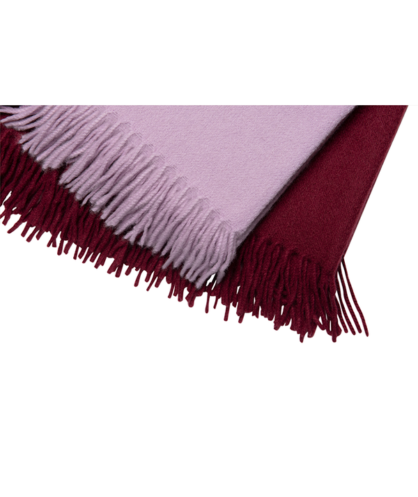 Red Cashmere Throw