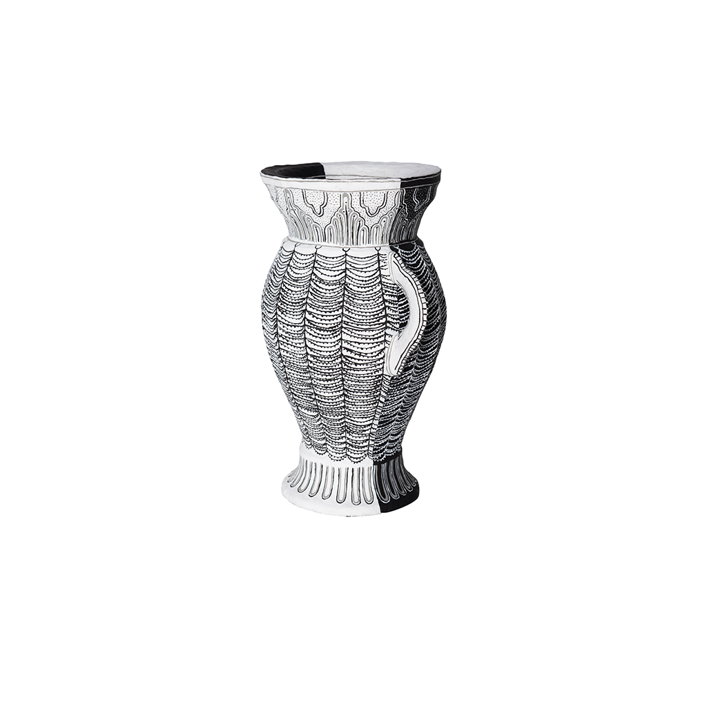 Paper Mache Urn 2 Tribute Goods Fine Linens