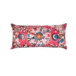 "Kachinas" Hermès Silk Scarf Pillow