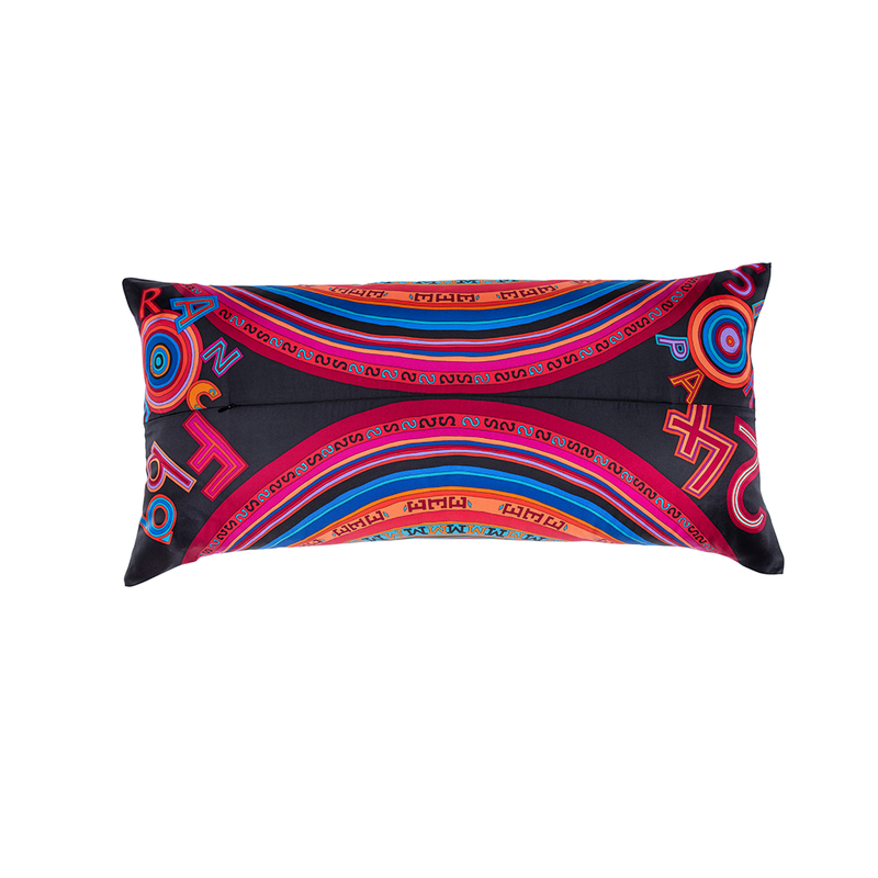 "Tohu Bohu" Hermès Silk Scarf Pillow