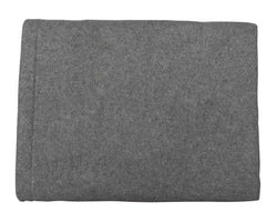 Two-Tone Charcoal & Grey Heavyweight Cashmere Blanket