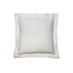 Natural White Quilted Sham