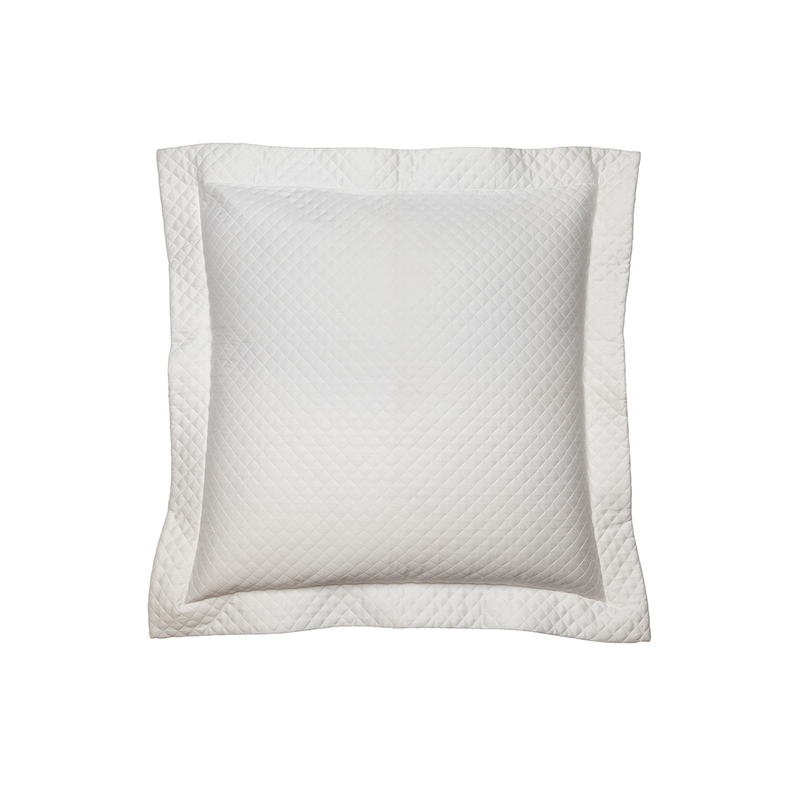Natural White Quilted Sham