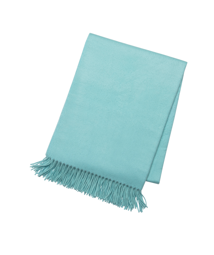 Tiffany Blue Cashmere Throw – Tribute Goods Fine Linens