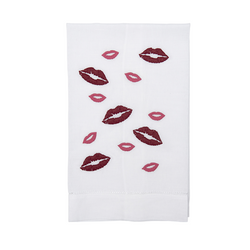 Kisses Linen Hand Towel - Tribute Goods