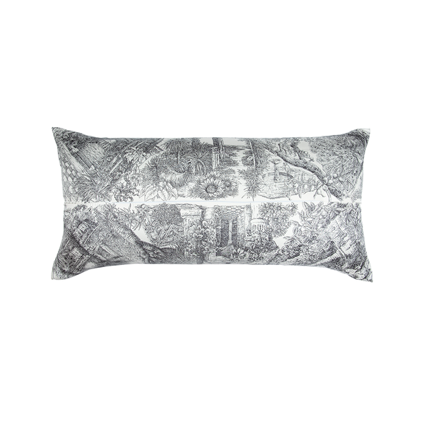 "Le Jardin de Leila" Hermès Silk Scarf Pillow